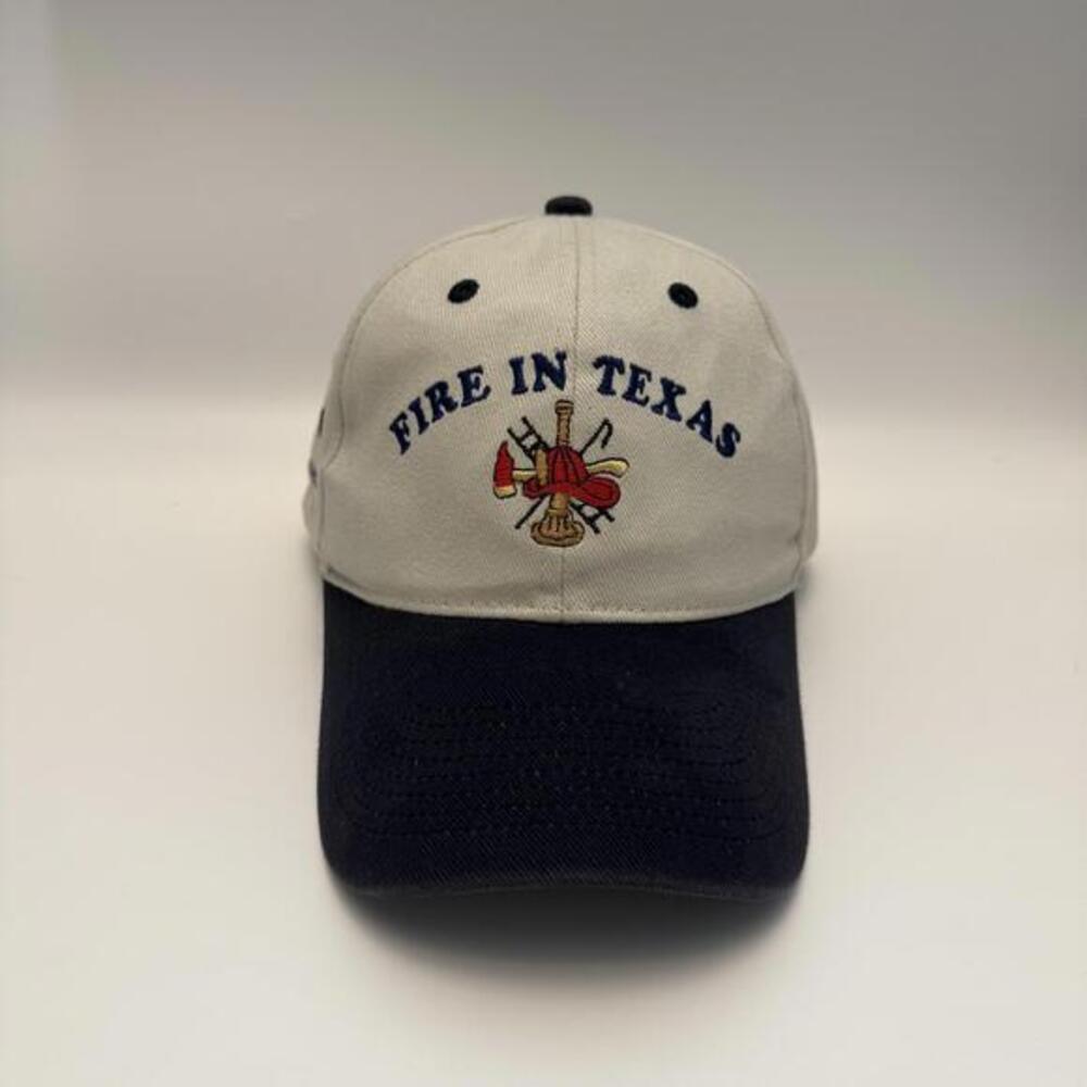 Otto‎ Fire In Texas 19-252 Gray Navy Cotton Baseball Cap Hat Adult OSFM